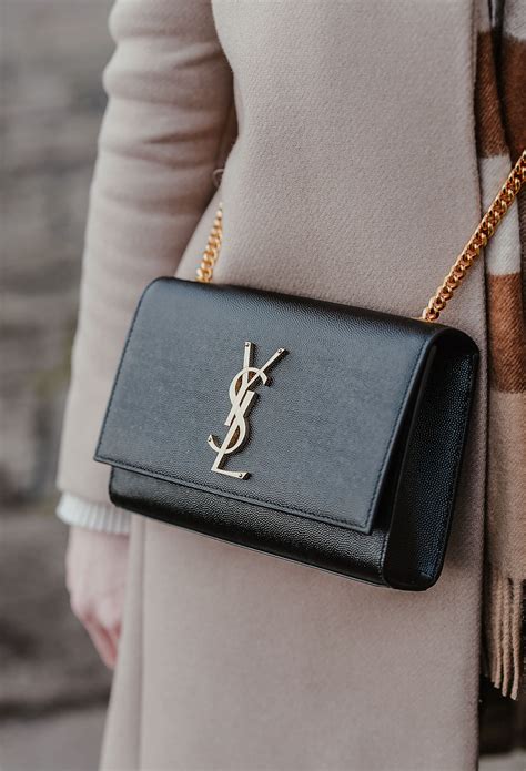 grey ysl bag with gold chain|yves saint laurent bag price.